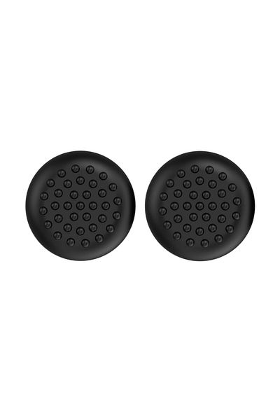 Shunmaii 1 Pair Rocker Caps 1 Pair Silicone Controller Grips Cover Anti-fall Joystick Covers Non-slip With Ad