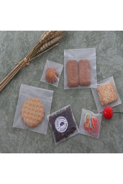 Choice 10x10cm 9.5x9.5x11cm White 100pcs Small Size Cute Transparent Candy Cookie Bags Wedding Birthday Par