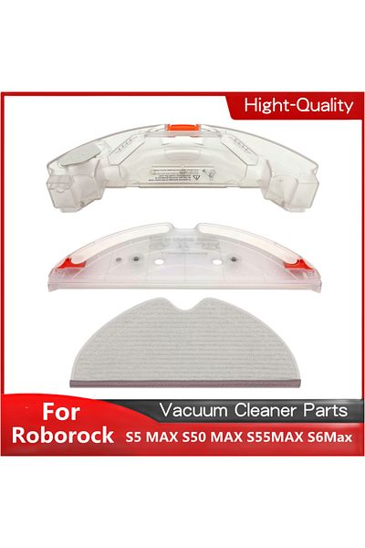 Choice For Roborock S5 MAX S50 MAX S55MAX S6Max Electric Control Water Tank Spare Parts Vacuum Cleaner W...