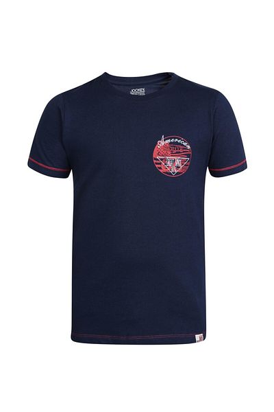 JOCKEY USA Originals T-shirt UB07-02 Blue