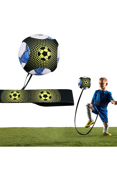 Choice Yellow Black Soccer Trainer Adjustable Practice Belt Agility Training Kids And Adults Solo Soccer Tr