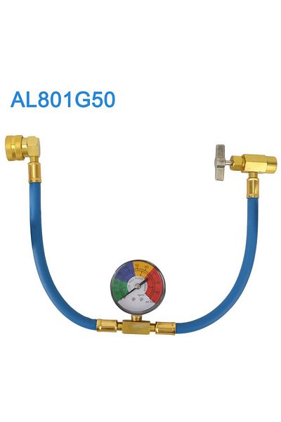 Choice R134a Refrigerante Open Valve Charging Pipe Freon R134a Air Conditioning Recharge Hose Car Air Co...