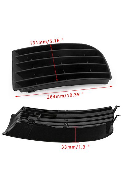 Choice ABS Front bumper Grille Grill Guard Cover fit Volkwage VW Golf 2005-2008 MK5