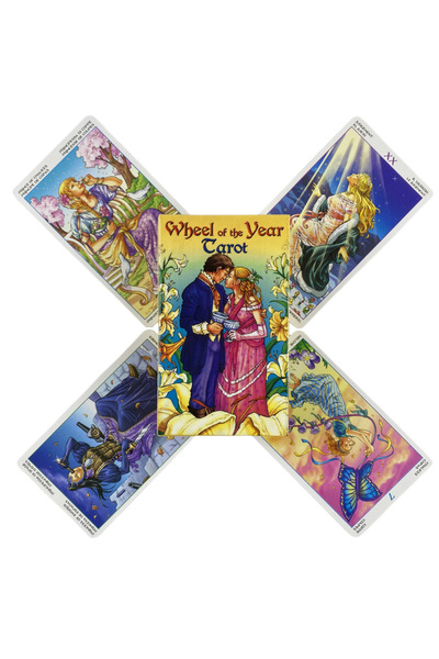 Choice بطاقات Tarot Wheel Of Year من Tt03، إصدار Oracle English Visions Divination، مكون من 78 مجموعة، لعبة Borad Playing Gam