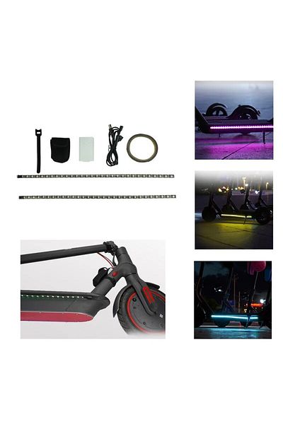 Choice Waterproof Scooter LED Strip For Xiaomi M365 1s Pro Pro2 MI3 Electric Scooter Safety Night Light ...