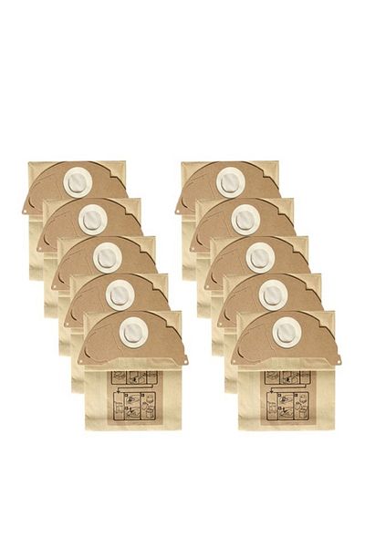 Choice 10pcs Dust Bags For Karcher Wd2250 A2004 A2054 Mv2 Wd2 Robot Vacuum Cleaner Parts Garbage Bag Paper