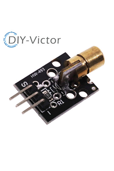 Choice وحدة استشعار ليزر KY-008 واحدة، 650 نانومتر، 6 مم، 5 فولت، 5 ميلي واط،...