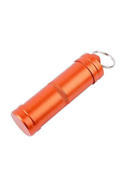 Choice صندوق كبسولة ختم البقاء البرتقالي EDC مقاوم للماء للمشي لمسافات طويلة ...