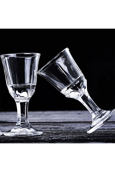 Choice 10ml 6pcs 6pcs Shot Glass 10ml Small Capacity Glass Spirits Cup Goblet Spirits Cup Wine Dispenser Wh