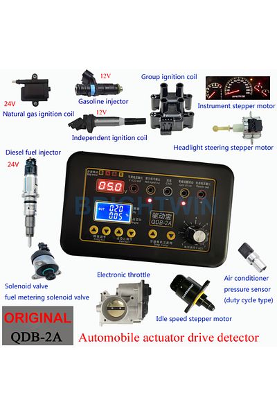 Choice Upgrade QDB-2A 3A Automobile Ignition Coil Tester Car Idle Stepping Motor Solenoid Valve Injector...