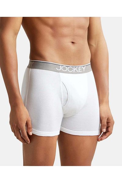 JOCKEY Mordern Classic Boxer 2Pcs Pck 8009-02 White