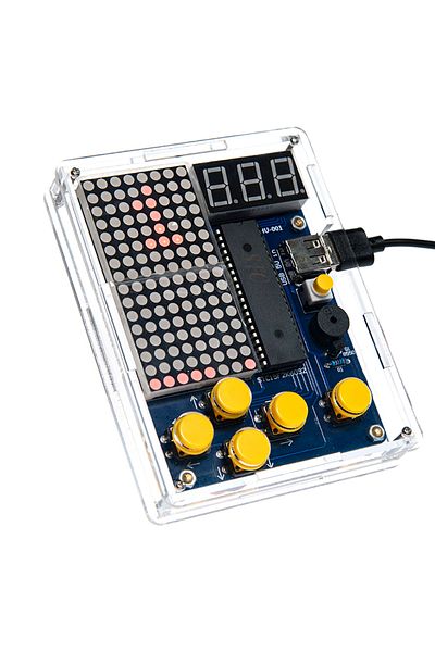Choice Diy Pixel Game Maker Kit Electronics Practice Solder Learning Assembly With Shell 3x Battery Box ...