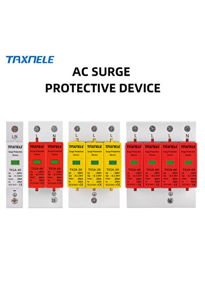Choice10 2P 20-40KA AC SPD 1P 2P 3P 4P 20KA 40KA 60KA 385V واقي منزلي من الصو...