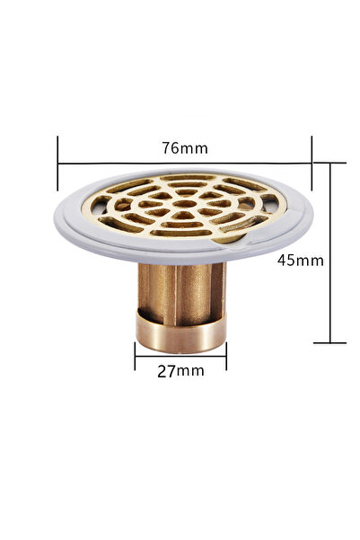 Choice سدادة حوض الاستحمام سدادة حوض الاستحمام مصفاة حوض الاستحمام النحاسية المضادة للرائحة