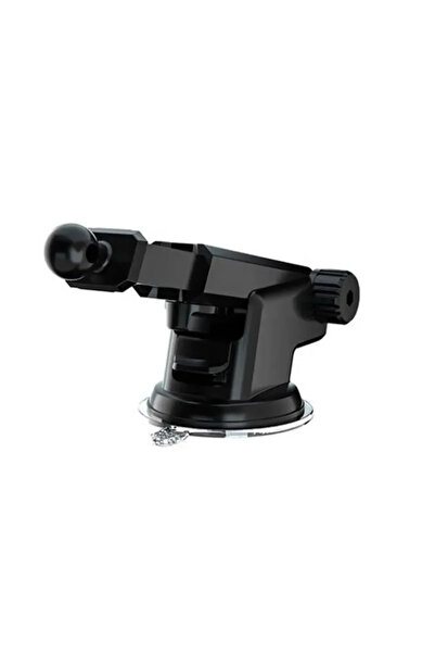 Choice حامل سيارة من السيليكون الأسود مقاس 17 مم مع قاعدة شفط تلسكوبية دوارة ...