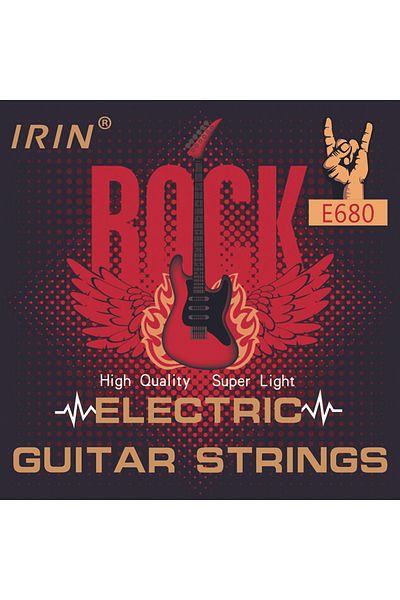 IRIN 1 Set E680 Electric Guitar Strings Play Real Heavy Metal Rock E100 E101 E102 E103 E104 E105 Nic