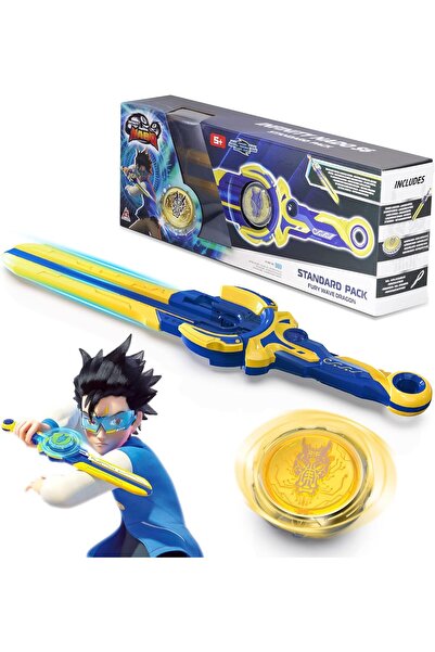 Feyza Oyuncak Infinity Nado Öfke Dalgası Ejderhası - Kılıç Fırlatıcı ve Metal...