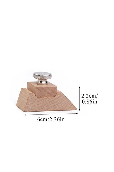 Choice Type 1 1pc Beech Block Handmade Leather Edge Grinding Sandpaper Treatment Tool Sandalwood Diy Leathe
