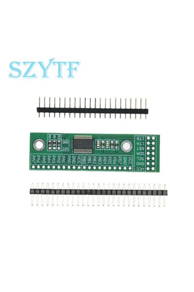 Choice Watermelon Red Mcp23017 16bit I/o Expansion Board Module Pin Pcb Iic I2c Interface To Gipo Converter
