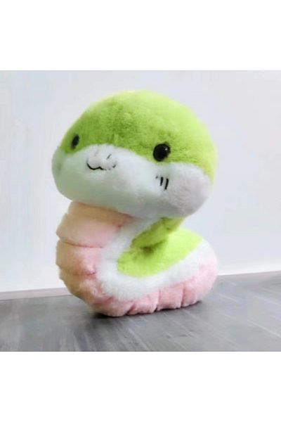 Choice 25cm She 25cm Kawaii Snake Baby Plush Doll Valentine's Day Gift Cute Little Snake Animal Series Toy