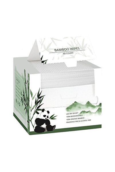 Choice مناديل وجه جافة كبيرة قابلة للتحلل الحيوي، 60 منديلًا سميكًا، 12 × 10 ...