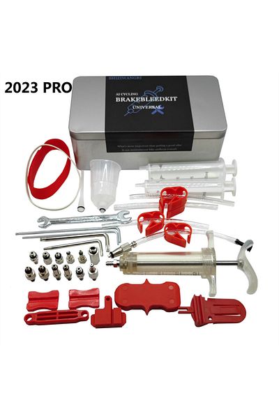 Choice 2023 Pro Shiziwangri Bicycle Hydraulic Disc Brake Oil Bleed Kit Tools For Shimano, Sram, Magura Seri