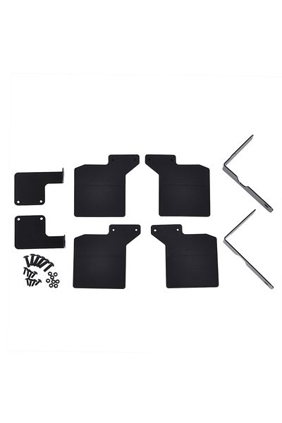 Choice 1 Set Metal Rubber Mud Guard Mudguard Fender For 1/10 Rc Crawler Car Traxxas Trx-4 Defender Trx4 Bro