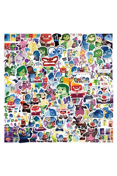 Choice 50pcs 50/120pcs Disney Movie Inside Out 2 Stickers Cartoon Graffiti Decoration Skateboard Laptop Not