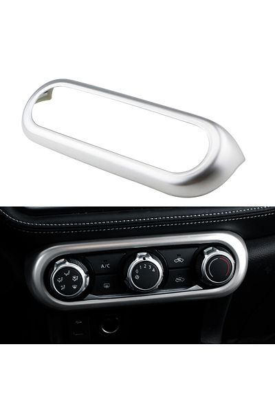 Choice ABS Car Center Console Air Conditioning AC Switch Button Panel Frame Sticker Cover for Nissan Kic...