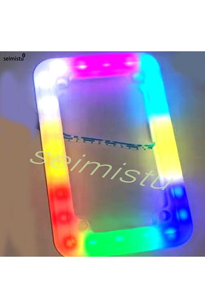 Choice 1pcs Type B Coin Acceptor Led Colorful Led Frame Decorative Panel Upgrade Diy Vending Machine Parts