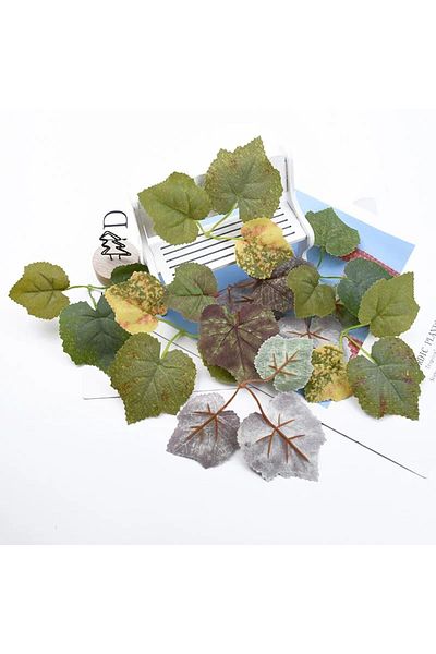 Choice 100 Pieces Mix 30/100 Pcs Silk Maple Leaf Wedding Bridal Accessories Clearance Christmas Home Decora
