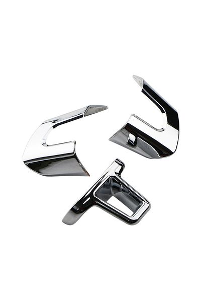 Choice 3pcs A Set For Volkswagen Vw Golf 6 Mk6 Polo Jetta Mk5 2011 2012 2013 Polo Bora Steering Wheel Chrom