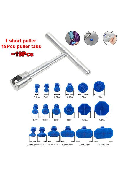 Choice Puller Kit (NO GLUE) Car Body Paintless Dent Repair Tool Set Auto Part Mechanical Sheet Metal Slide