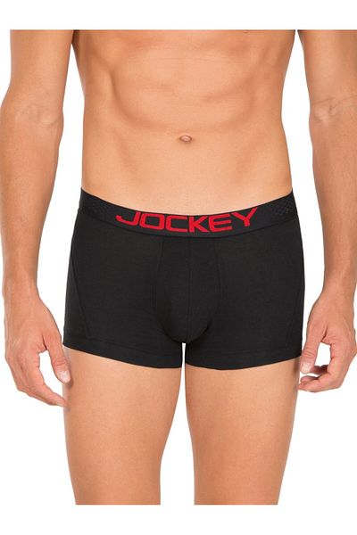 JOCKEY Zone Stretch Boxer Brief US20-01 Black