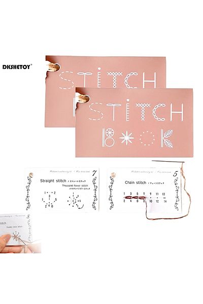 Choice As Show Sewing Teaching Mini Sewing Book Decor Portable Mini Travel Sewing Kit Perfect On-the-go Sew