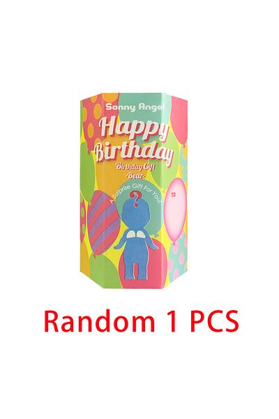 Choice Random 1 Pcs Sonny Angel Blind Box Birthday Series Animal Anime Figures Ornaments Dolls Fans Desktop