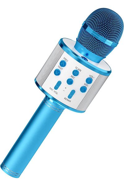 AWH Kids Bluetooth Karaoke Microphone – Wireless, Portable Singing Toy for Boys & Girls