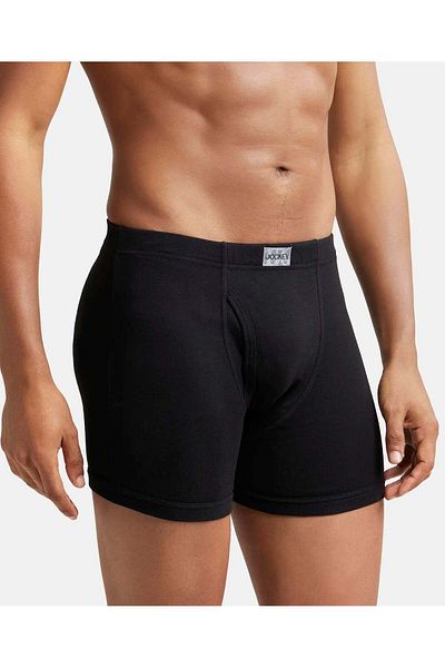 JOCKEY Mordern Classic Trunk 2Pcs Pck 8008-02 Black