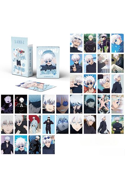 Choice 55pcs/Pack Jujutsu Kaisen-themed Game Collection Cards in 57x86mm Box – Laser LOMO Postcards for ...