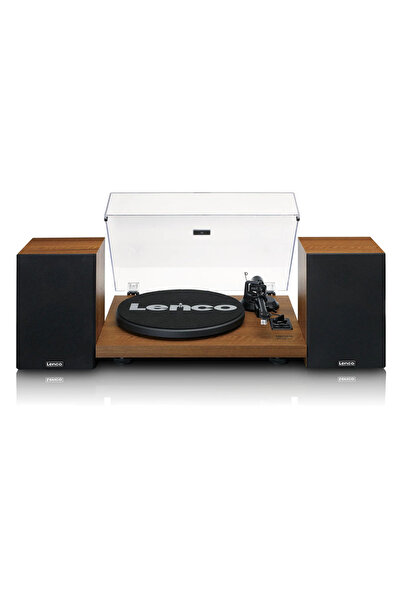 Lenco Ls-480wd Dahili Amplifikatörlü Bluetooth 2 Harici Hoparlörlü Plak Çalar Pikap Ahşap