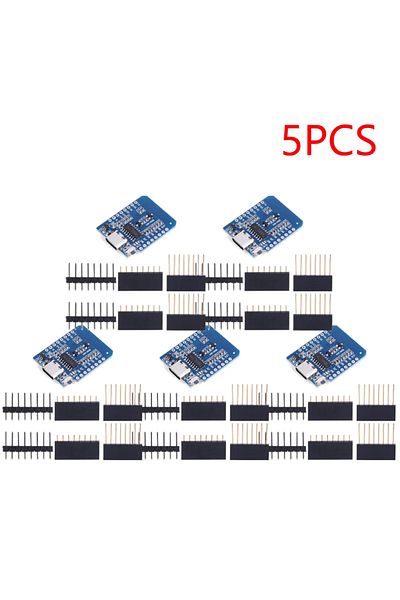 APWIKOGER Type C 5pcs 1-20pcs Esp8266 D1 Mini Wifi Development Board Esp-12f Ch340g Ch340 V2 Usb Wemos D1 Mini