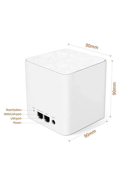 Tenda Add Eu Plug Nova Mesh Wifi System (MW3)-up To 2000 Sq.ft Whole Home Coverage Replaces Wi-fi Ro