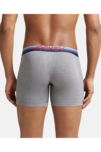 JOCKEY Zone Boxer Brief ZN03-01 Gray