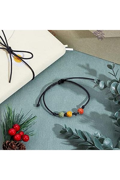 Choice 2mm Black Waxed Cord for Jewelry Making, 100 Yards Waxed Cotton Cord Thread Beading Cord String f...