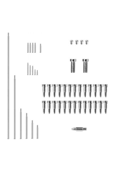SLADE 49Pcs/Set Tenor Sax Saxophone Repair Parts Wind Instrument Repair Tool Kit Screw Threaded Rod Con...