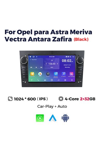 Choice MEKEDE 2 Din Car Radio Carplay For Opel Astra H J 2004 Vectra Vauxhall Antara Zafira Corsa C D Vi...