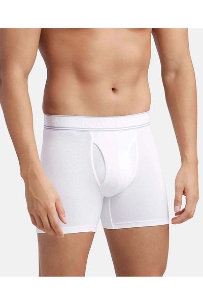 JOCKEY Heritage Boxer Brief HG17-01 White