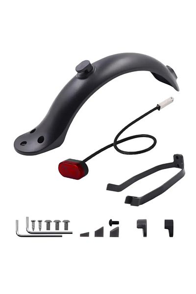 Choice Multi Rear Fender For Xiaomi Electric Scooter M365 Pro Taillight Short Ducktail Back Wing For Mijia