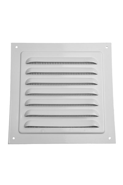 Choice 150x150mm 1pc Air Vent 150-300mm Aluminum Louver Vent Grille Cover Square Vent Insect Screen Cover F
