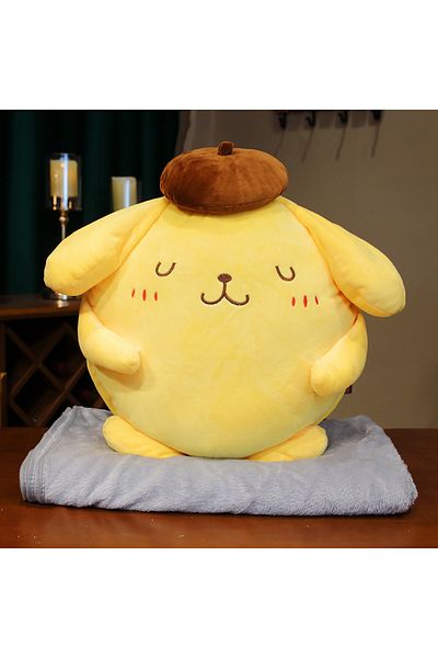 Choice A 35-40cm 40cm Sanrio Pom Pom Purin Stuffed Plush Toys Lovely Pillow Gift Kids Super Soft Pom Pom Pu